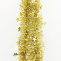 wholesale Tinsel Artificial Christmas Garland with star